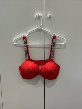 2 for $30 Bras -Victoria's Secret Bombshell Bra Red Lace and OG Rhinestone Strap